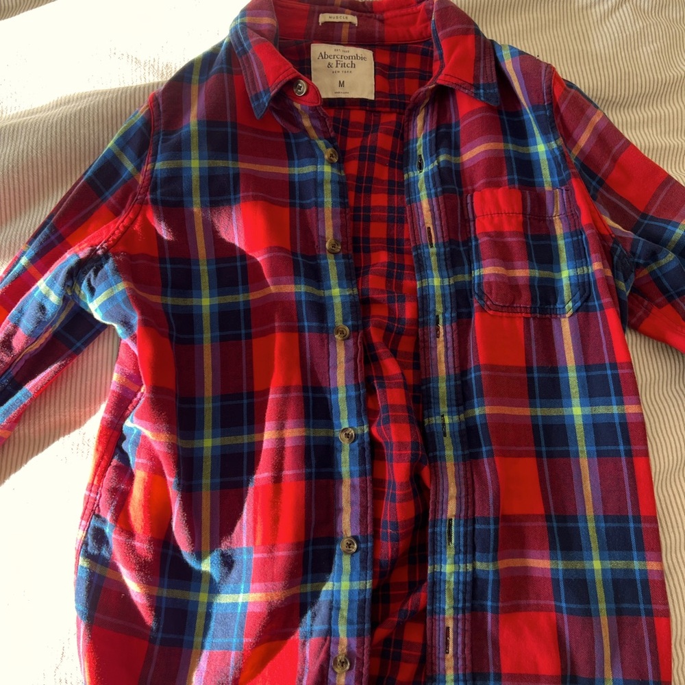 Abercrombie & Fitch flannel button up